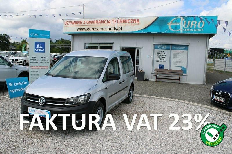 Srebrny Używany 2020 VW Caddy Minivan | 58 900 zł (Uczciwa cena) - Obraz 1/4