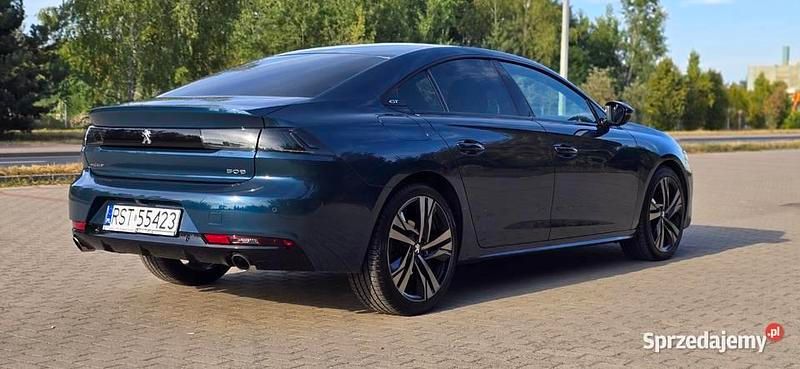 Używany Peugeot 508 GT 2021 Niebieski Hatchback