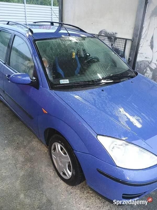Niebieski Używany 2002 Ford Focus Kombi | 2400 zł (Uczciwa cena) - Obraz 1/4