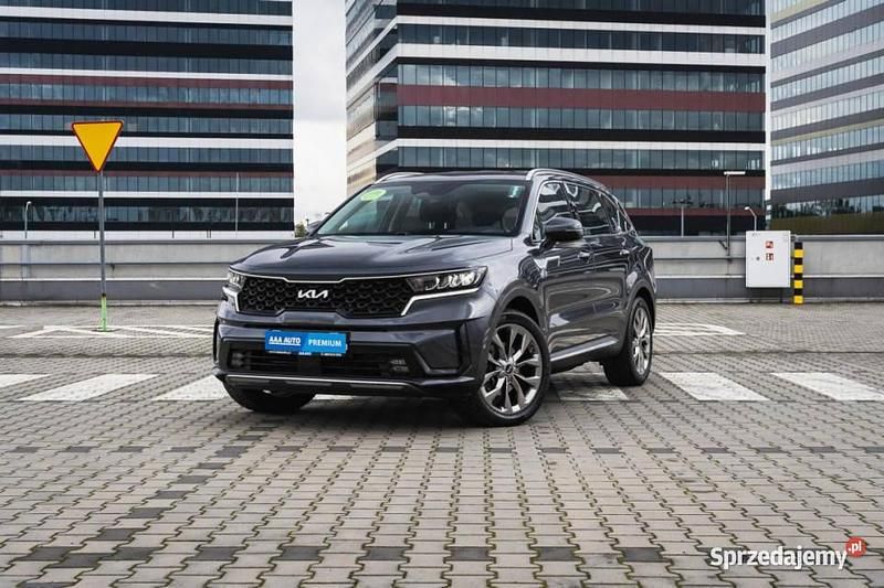 Szary Używany 2021 Kia Sorento SUV | 142 999 zł (Uczciwa cena) - Obraz 1/4