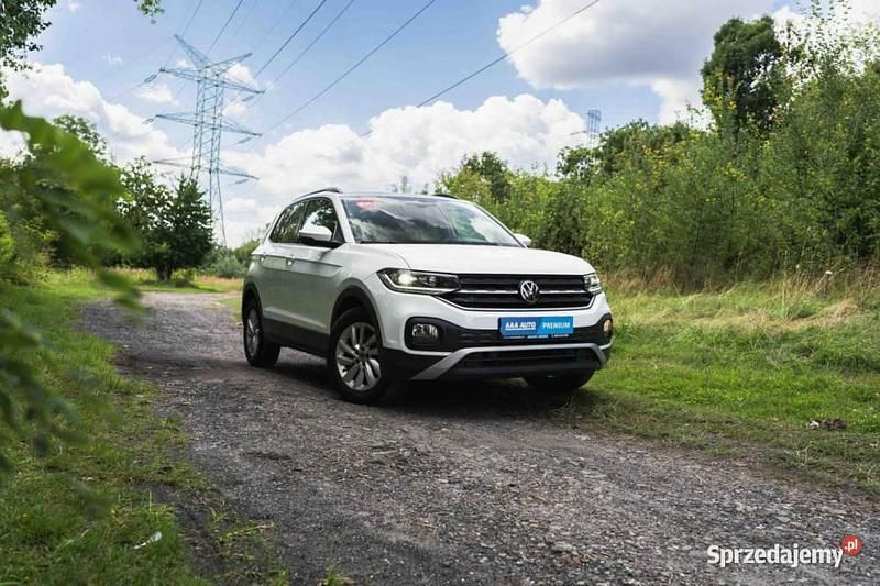Biały Używany 2022 VW T-Cross SUV | 84 999 zł (Uczciwa cena) - Obraz 1/4