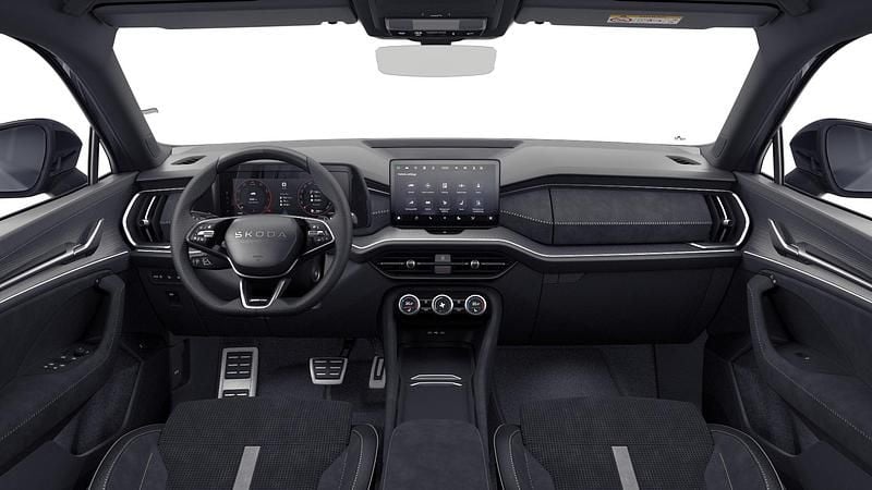 Szary graphite metalizowany Nowe 2026 Skoda Kodiaq SportLine SUV | 231 350 zł (Dobra cena) - Obraz 1/1