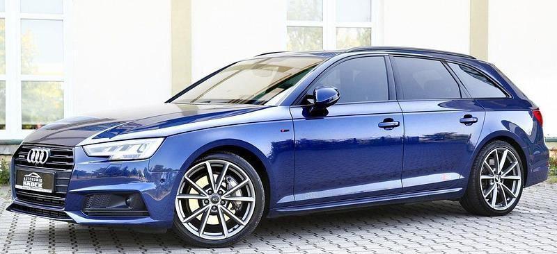 Używany Audi A4 S-Line 272 KM (200 kW) 2017 Niebieski Kombi