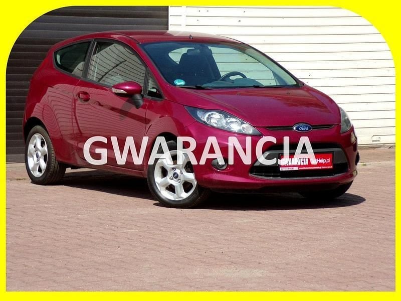 Bordowy Używany 2009 Ford Fiesta Hatchback | 13 900 zł (Uczciwa cena) - Obraz 1/4