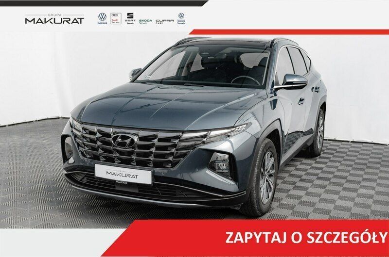 Szary Używany 2021 Hyundai Tucson SUV | 116 850 zł (Uczciwa cena) - Obraz 1/4