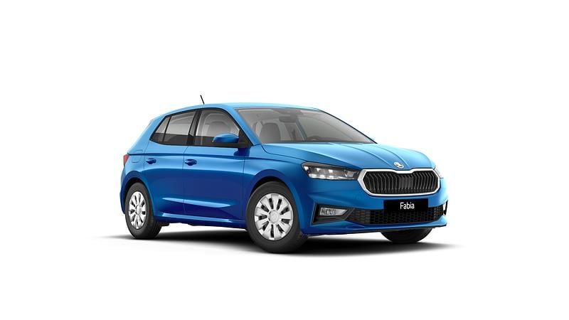 Błękit race metalizowany Nowe 2025 Skoda Fabia Essence Hatchback | 81 750 zł (Uczciwa cena) - Obraz 1/4