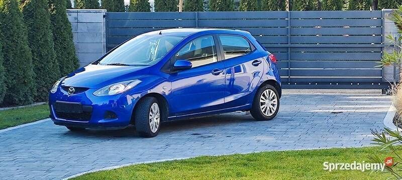 Niebieski Używany 2009 Mazda 2 Hatchback | 7999 zł (Dobra cena) - Obraz 1/4