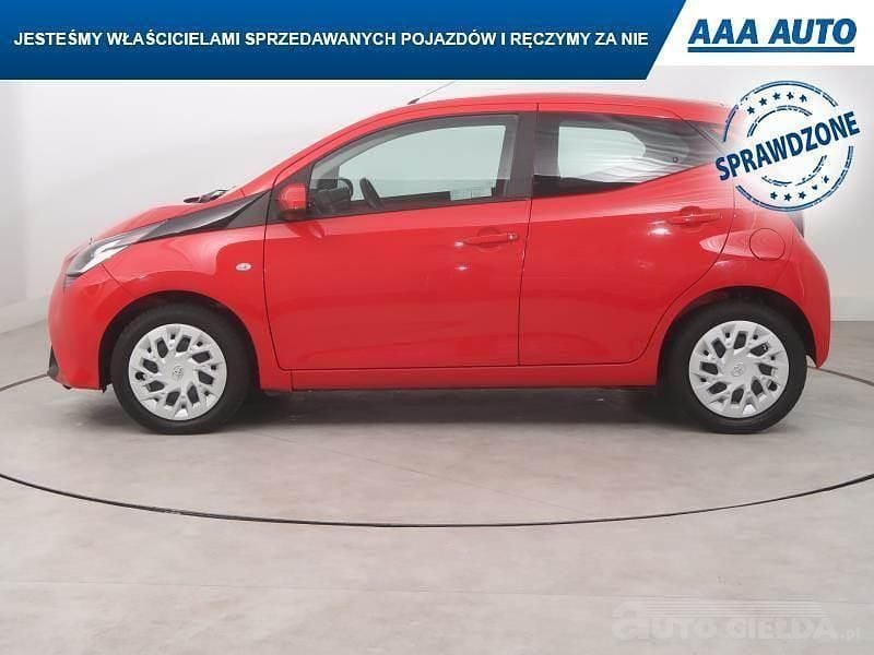 Używany Toyota Aygo 2018 Czerwony Hatchback