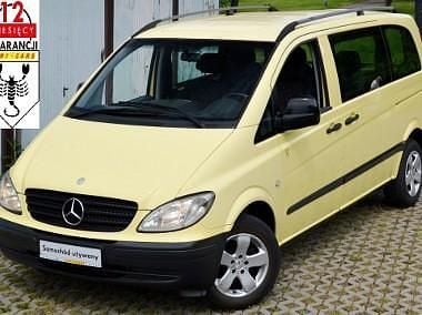 Żółty Używany 2005 Mercedes Vito Minivan | 25 000 zł - Obraz 1/4