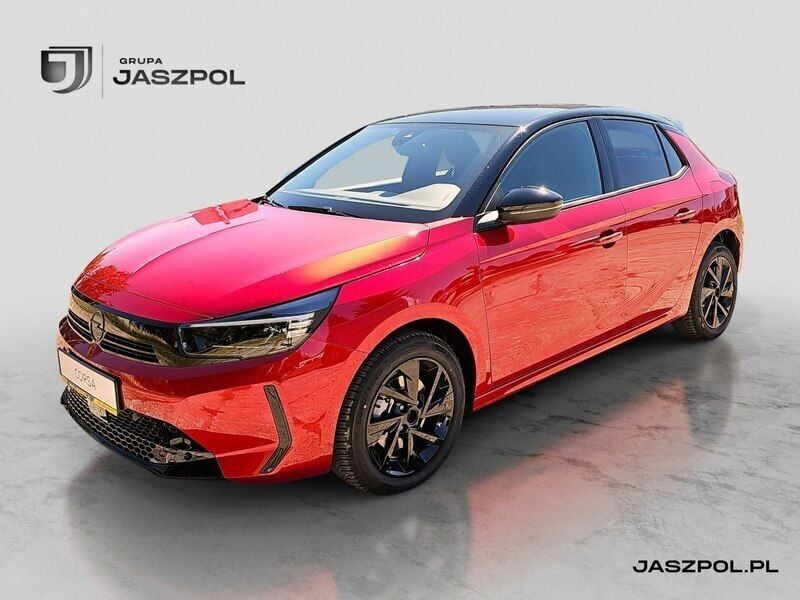 Nowe Opel Corsa 100 KM (73 kW) 2025 Czerwony jasny (metalik) Hatchback