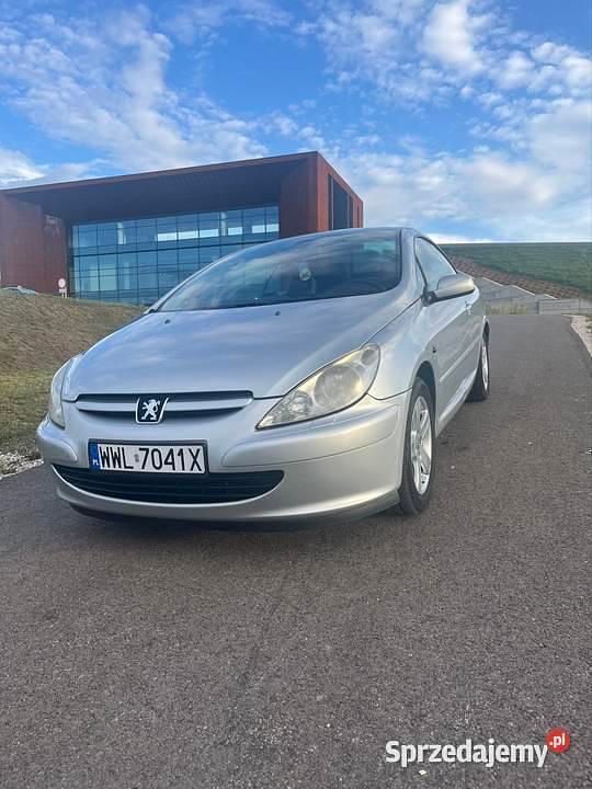 Srebrny Używany 2005 Peugeot 307 CC Kabriolet | 7900 zł - Obraz 1/4