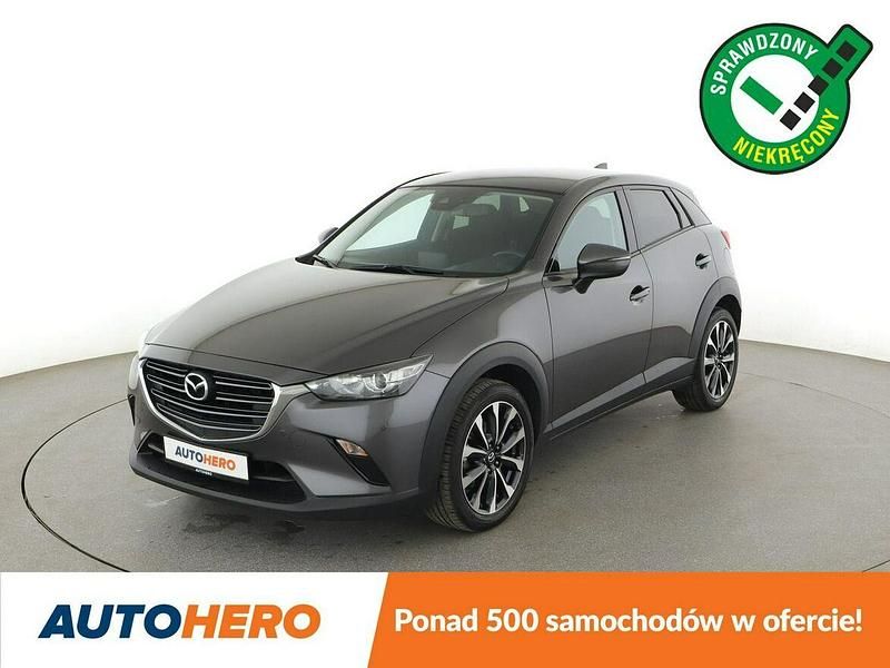 Szary Używany 2018 Mazda CX-3 SUV | 61 800 zł (Dobra cena) - Obraz 1/3