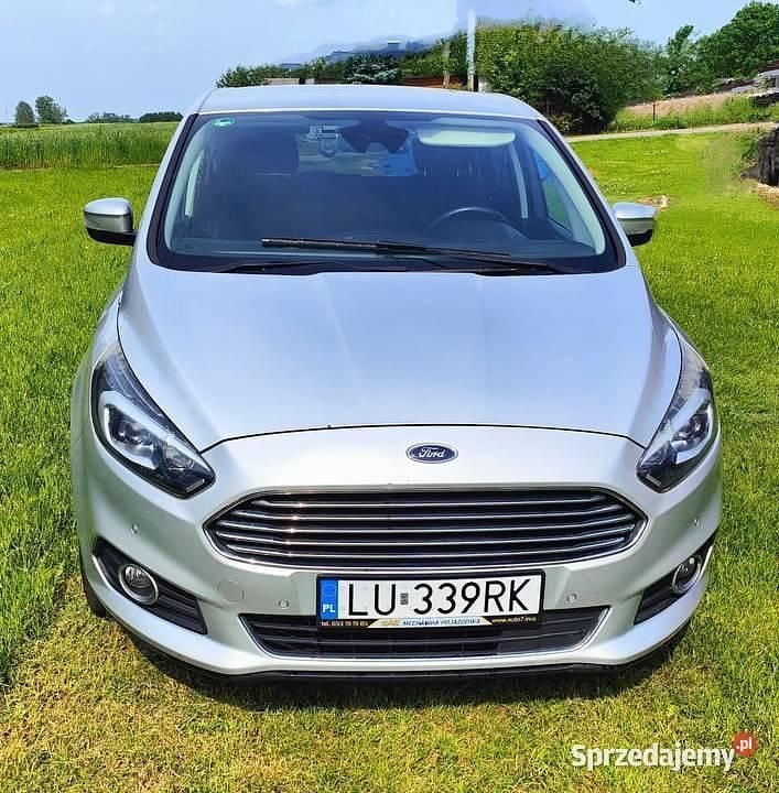 Srebrny Używany 2016 Ford S-MAX Titanium Minivan | 49 900 zł (Uczciwa cena) - Obraz 1/4