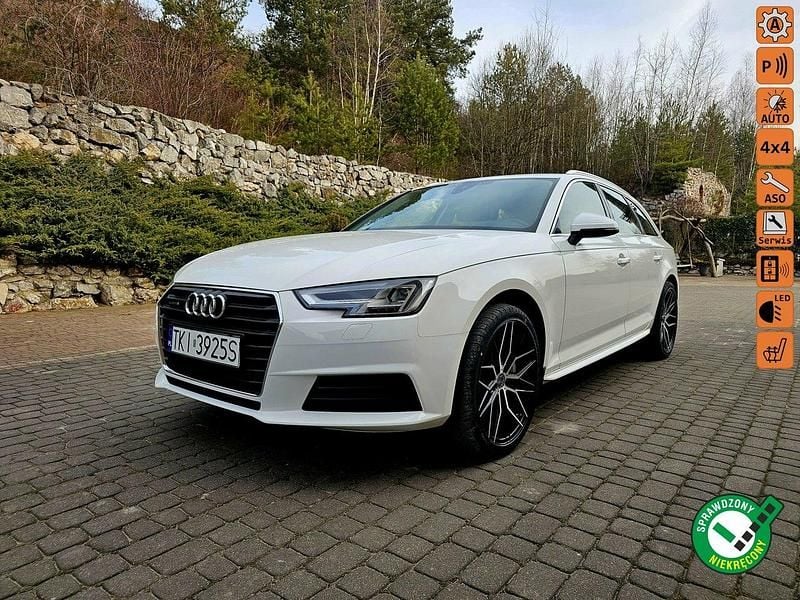 Czarny (metalik) Używany 2016 Audi A4 Kombi | 62 900 zł (Uczciwa cena) - Obraz 1/4