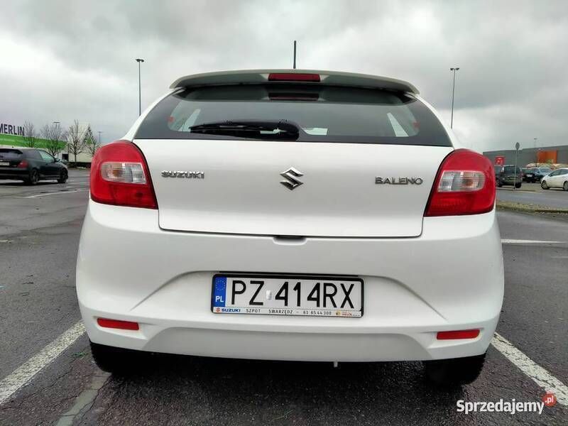 Używany Suzuki Baleno 90 KM (66 kW) 2017 Biały Hatchback