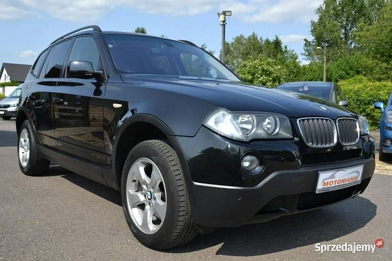 Czarny Używany 2008 BMW X3 SUV | 25 900 zł (Uczciwa cena) - Obraz 1/4