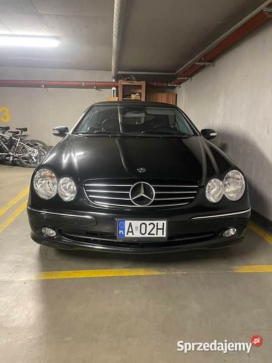 Czarny Używany 2003 Mercedes 320 | 23 900 zł - Obraz 1/4