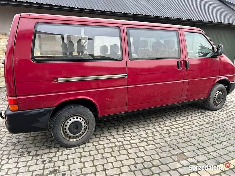 Bordowy Używany 1997 VW T4 Van | 7500 zł (Dobra cena) - Obraz 1/4