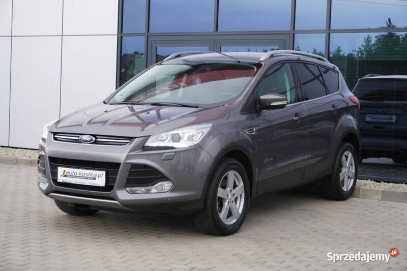 Szary Używany 2014 Ford Kuga SUV | 52 999 zł (Dość drogi) - Obraz 1/3