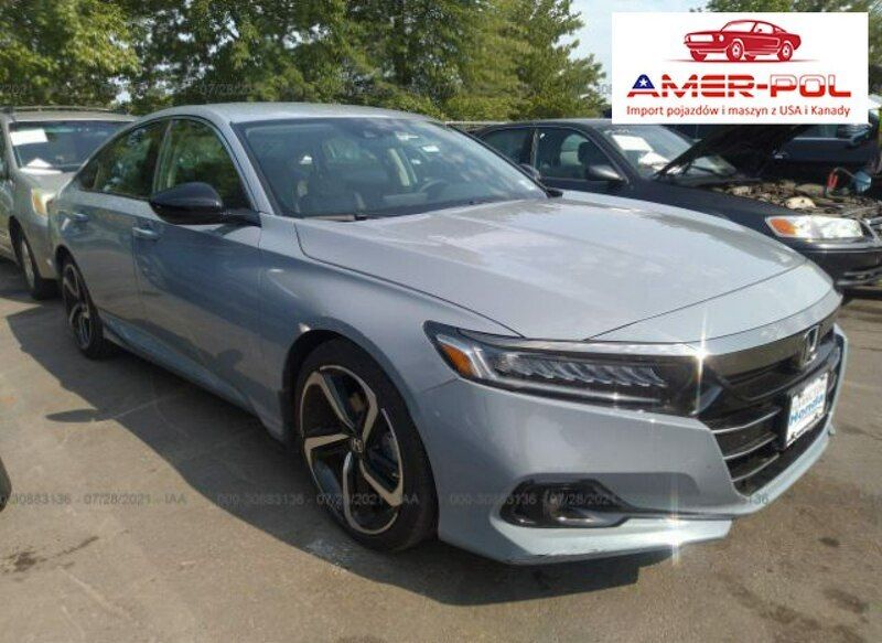 Szary Używany 2021 Honda Accord Sport Sedan/Limuzyna | 95 000 zł - Obraz 1/4