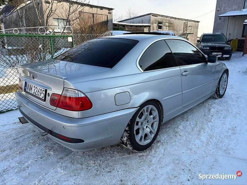 Używany BMW 320 2005 Srebrny Coupe