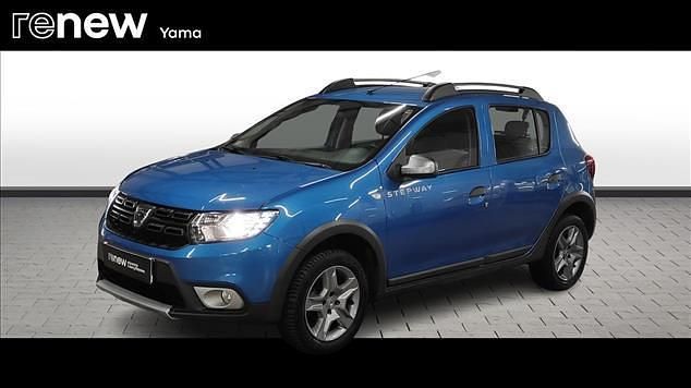 Niebieski Używany 2019 Dacia Sandero Lauréate Hatchback | 37 900 zł (Uczciwa cena) - Obraz 1/4