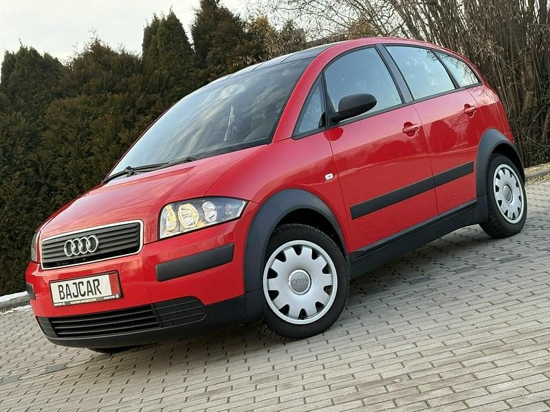 Czerwony Używany 2004 Audi A2 Hatchback | 12 555 zł - Obraz 1/4