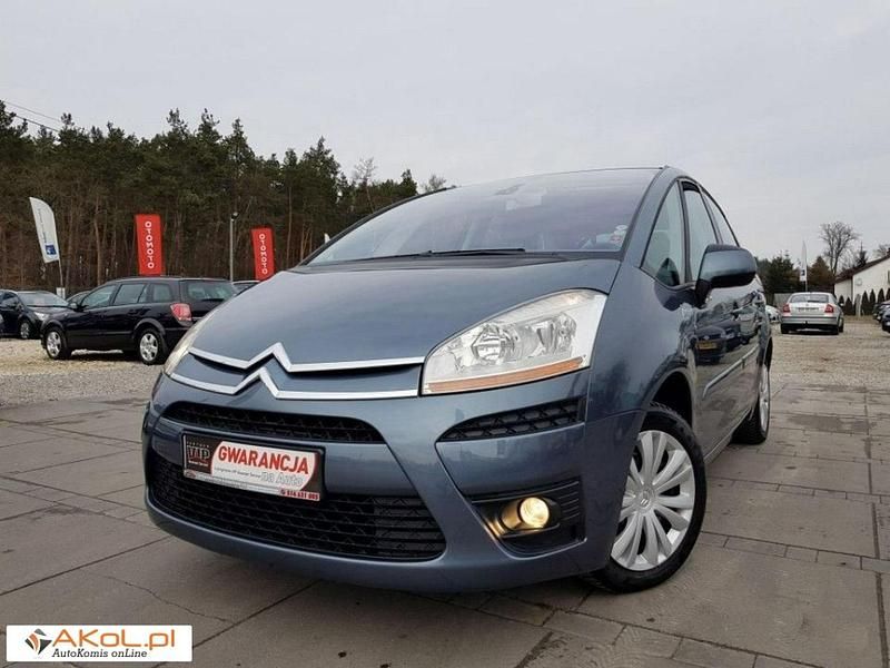 Niebieski (metalik, perła) Używany 2008 Citroën C4 Picasso Minivan | 20 900 zł (Drogi) - Obraz 1/1