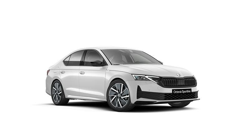 Biel moon metalizowany Nowe 2025 Skoda Octavia SportLine | 162 450 zł (Uczciwa cena) - Obraz 1/4