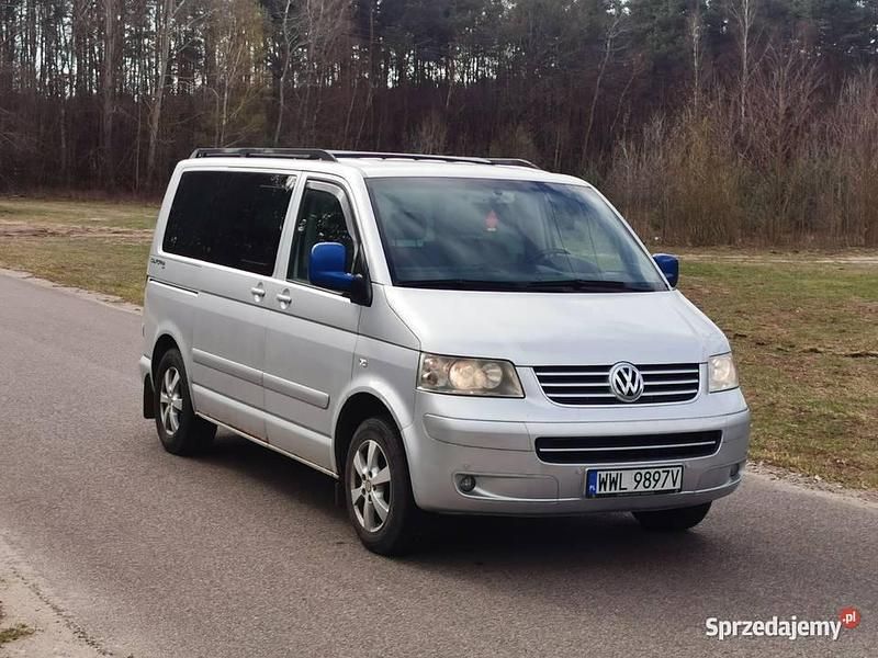 Srebrny Używany 2005 VW T5 Van | 37 500 zł (Uczciwa cena) - Obraz 1/4