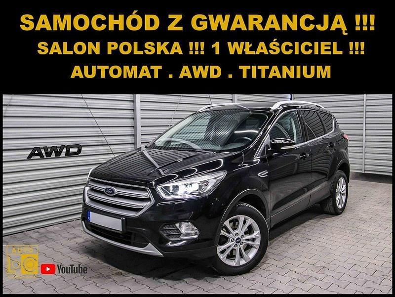 Czarny (metalik) Używany 2018 Ford Kuga SUV | 46 973 zł (Super Cena) - Obraz 1/4