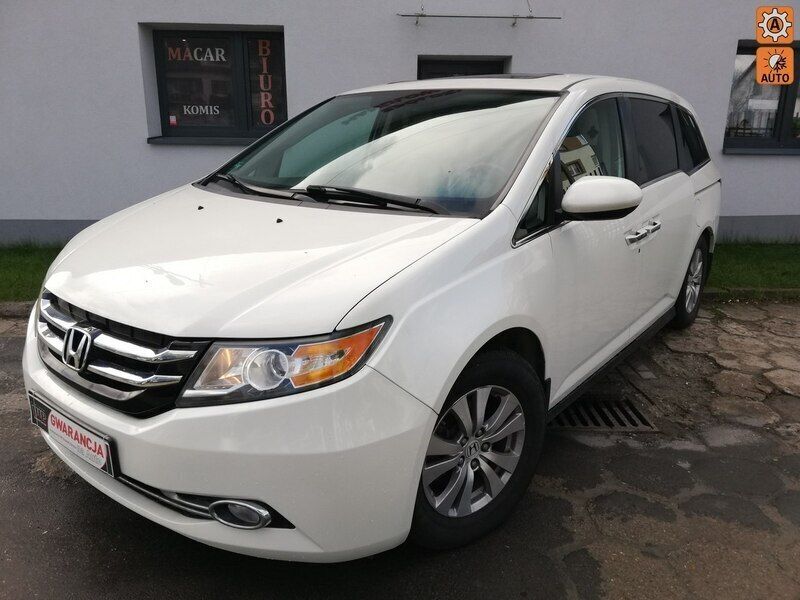 Biały Używany 2014 Honda Odyssey Minivan | 69 999 zł (Dość drogi) - Obraz 1/4