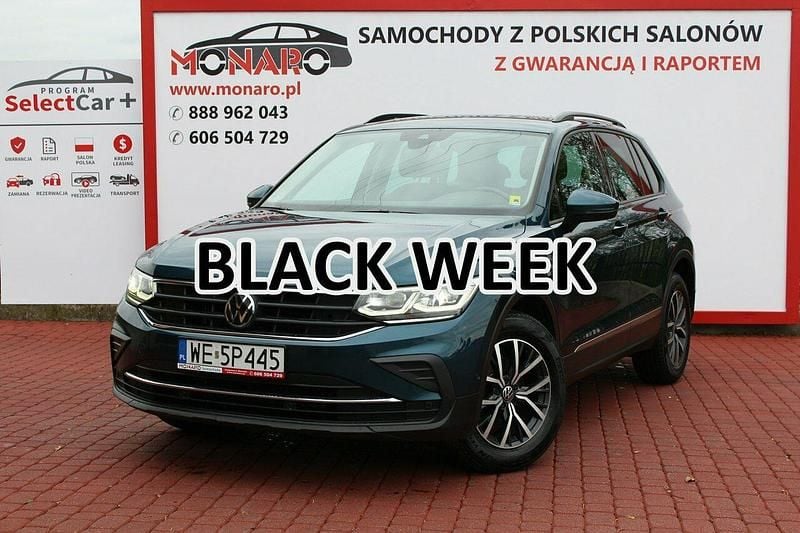Inny kolor Używany 2022 VW Tiguan SUV | 89 900 zł (Uczciwa cena) - Obraz 1/4