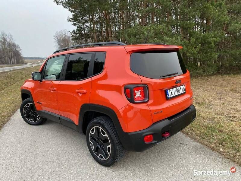 Używany Jeep Renegade Trailhawk 2017 Pomarańczowy SUV