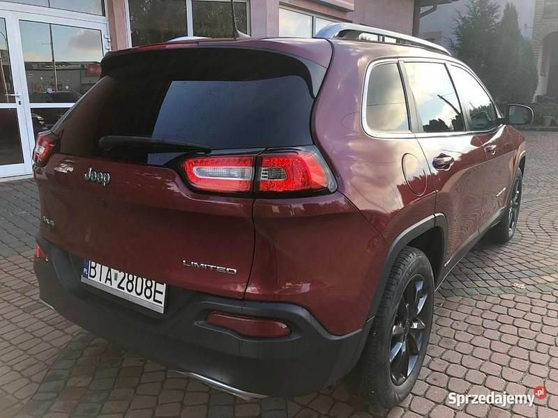 Używany Jeep Cherokee Limited 2016 Bordowy SUV
