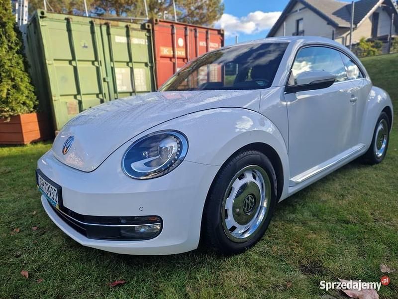 Biały Używany 2014 VW Beetle Coupe | 42 900 zł - Obraz 1/4