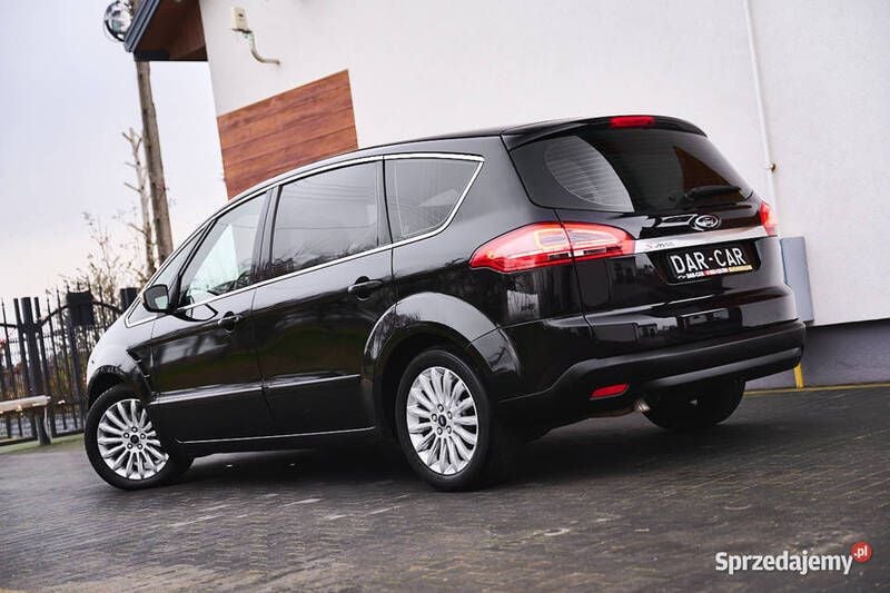 Czarny Używany 2012 Ford S-MAX S Minivan | 26 900 zł (Super Cena) - Obraz 1/4