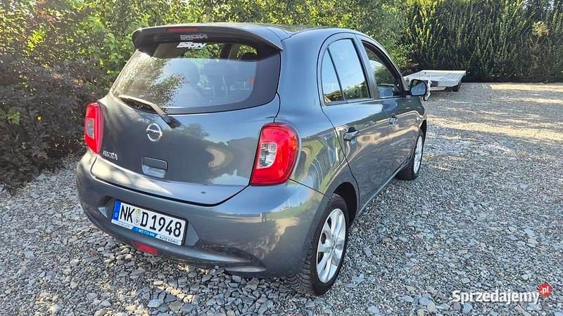 Szary Używany 2017 Nissan Micra Hatchback | 24 900 zł (Uczciwa cena) - Obraz 1/4