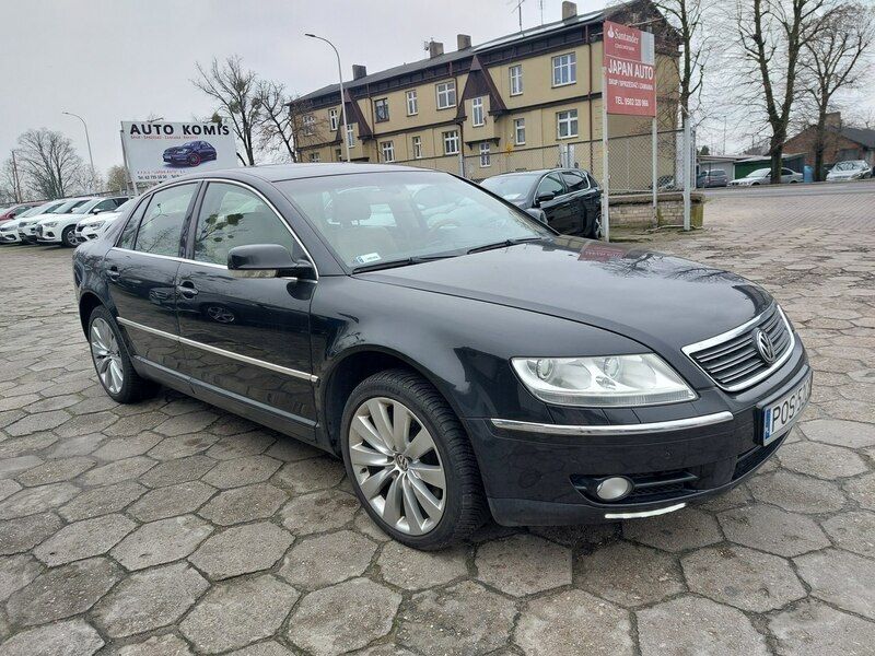 Czarny Używany 2005 VW Phaeton Sedan/Limuzyna | 22 500 zł - Obraz 1/4