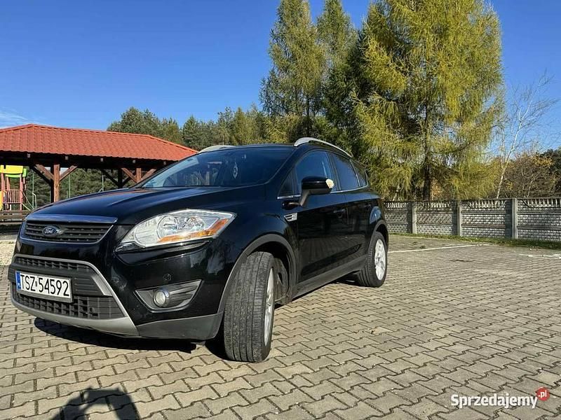 Czarny Używany 2009 Ford Kuga SUV | 32 000 zł (Dość drogi) - Obraz 1/4