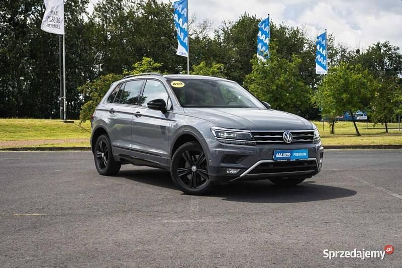 Szary Używany 2019 VW Tiguan SUV | 93 999 zł (Dość drogi) - Obraz 1/4