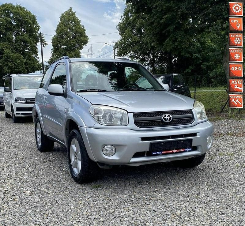 Srebrny (metalik) Używany 2005 Toyota RAV4 SUV | 19 900 zł (Super Cena) - Obraz 1/4