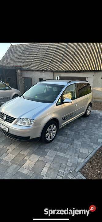 Srebrny Używany 2006 VW Touran Minivan | 14 300 zł (Drogi) - Obraz 1/4