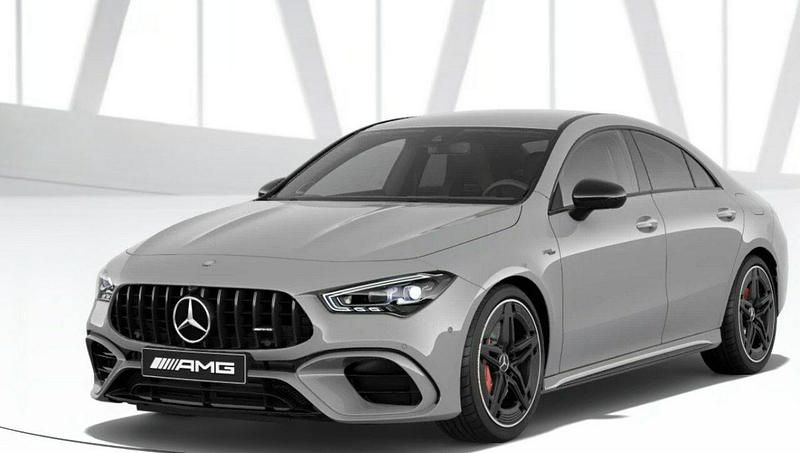 Nowe Mercedes CLA45 AMG AMG 421 KM (309 kW) 2025 Szary (metalik) Coupe