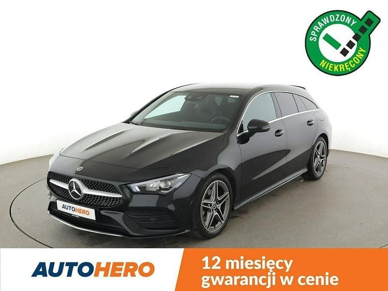 Czarny Używany 2023 Mercedes CLA200 Kombi | 138 200 zł - Obraz 1/4