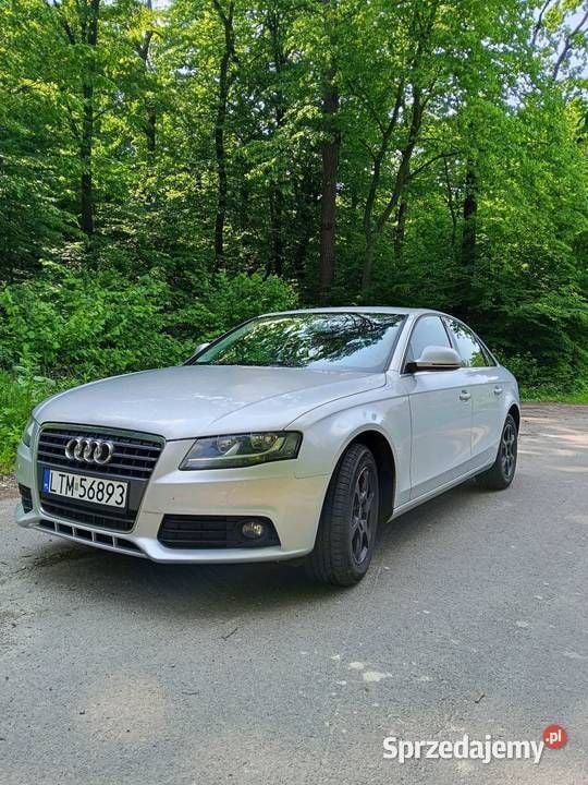 Srebrny Używany 2008 Audi A4 Sedan/Limuzyna | 23 000 zł (Uczciwa cena) - Obraz 1/4