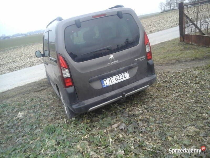 Używany Peugeot Partner Tepee 2017 Brązowy Minivan