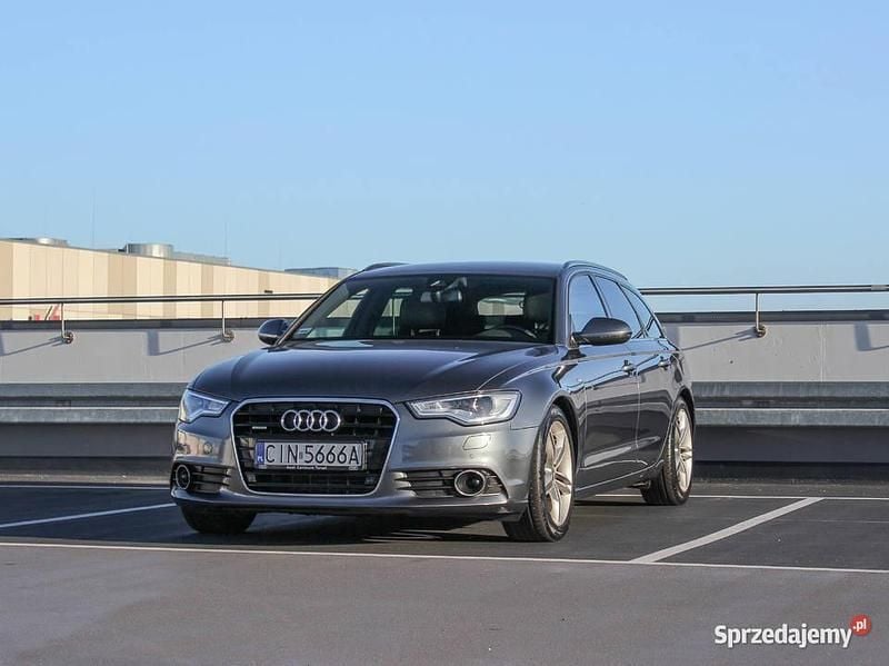 Szary Używany 2014 Audi A6 S-Line Kombi | 65 000 zł (Dobra cena) - Obraz 1/4
