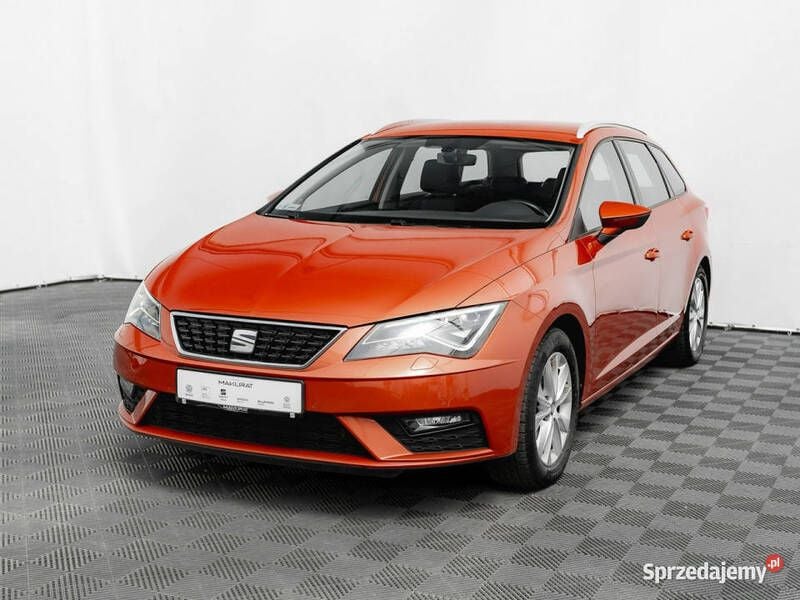 Pomarańczowy Używany 2019 Seat Leon Kombi | 55 900 zł (Dobra cena) - Obraz 1/4