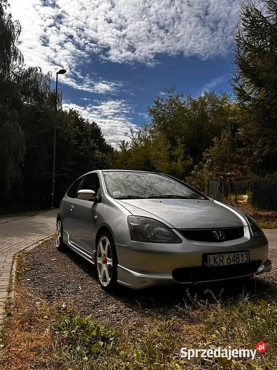 Srebrny Używany 2003 Honda Civic Hatchback | 7900 zł (Drogi) - Obraz 1/4